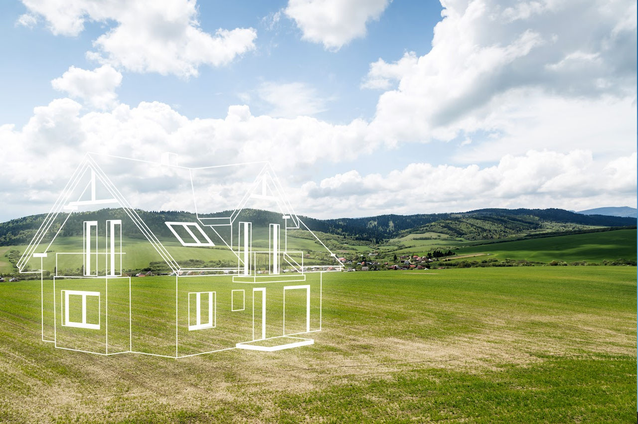 image of a plan to build a house and septic tank image of a plan to build a house and septic tank