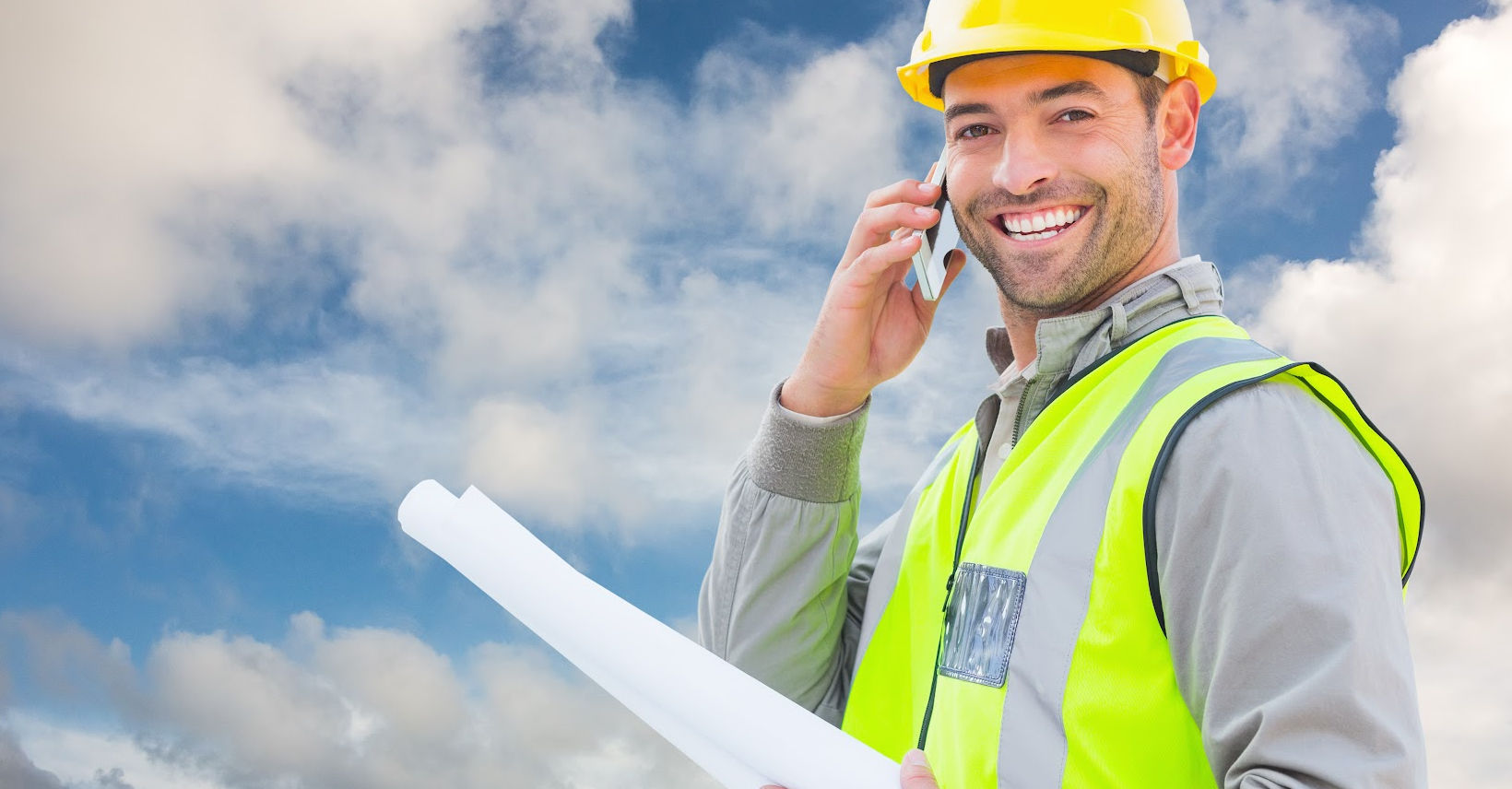 image of a contractor talking about 5 most common excavating projects in illinois