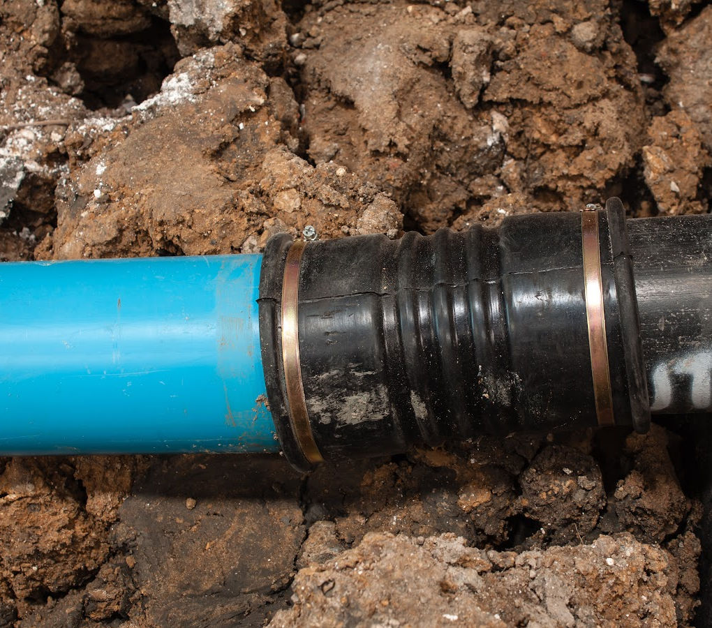 Image of a septic pipe