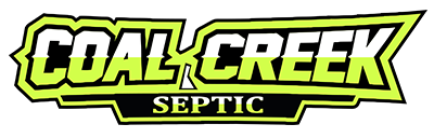 COAL CREEK SEPTIC LOGO_Color cupdated-01 Logo of Coal Creek Septic featuring bold green and black colors with stylized text.